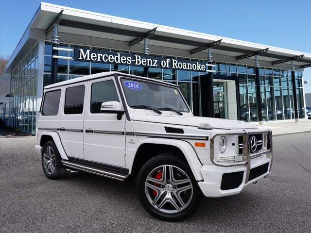 Certified Pre Owned 2016 Mercedes Benz G Class Amg G 63 Suv Awd 4matic